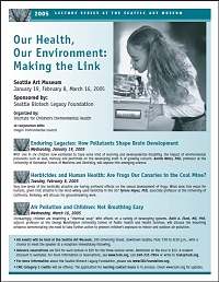 poster from the 2005 lecture series