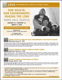 poster from the 2006 lecture series