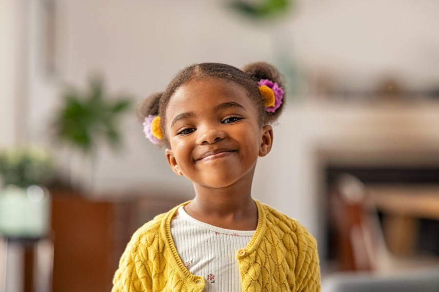 Smiling girl