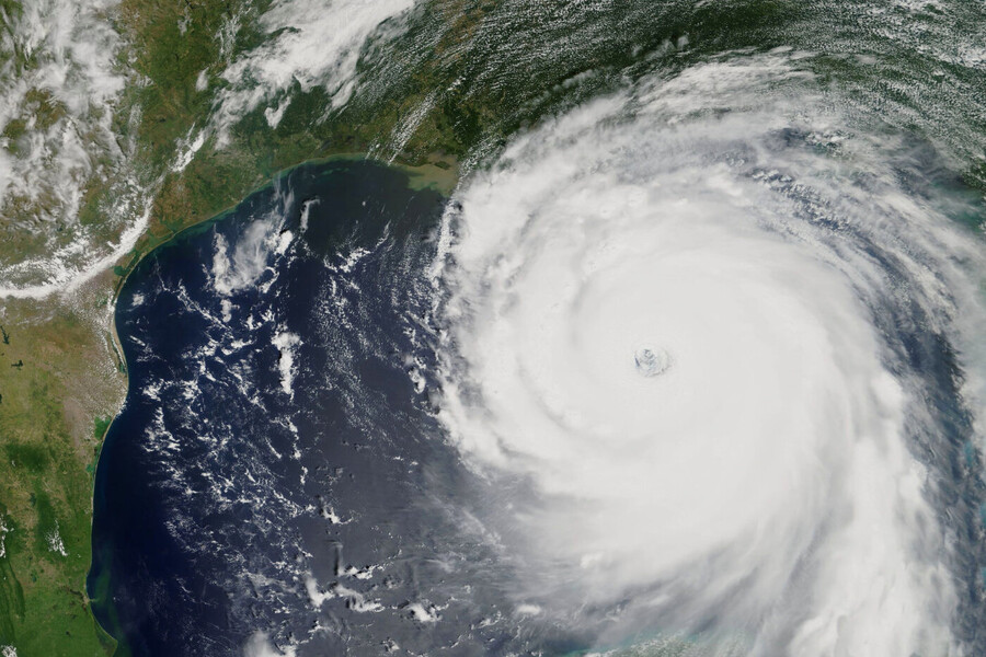 hurricane katrina heading to New Orleans